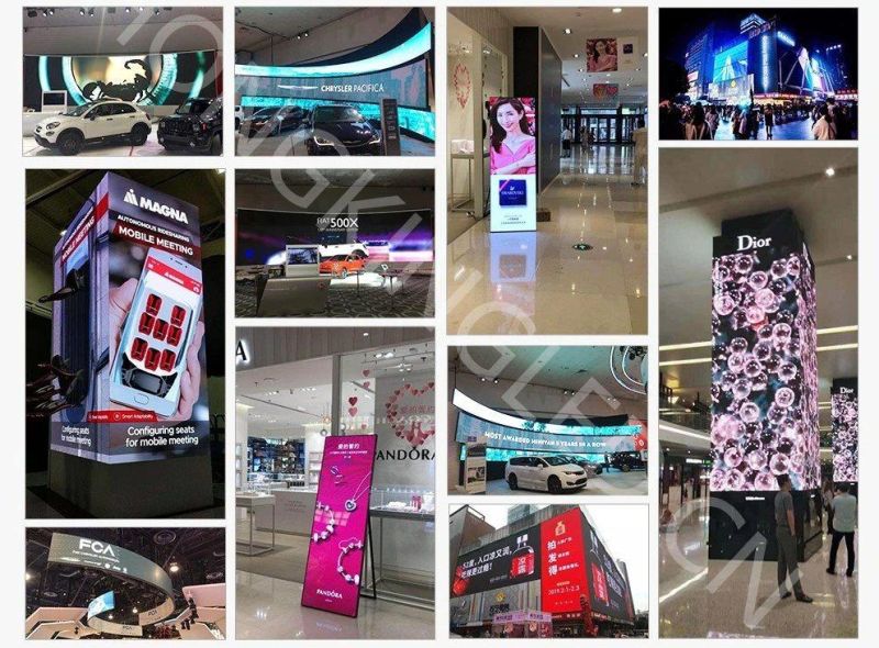 CCC Approved Full Color Fws Cardboard, Wooden Carton, Flight Case Advertising Display LED Screen