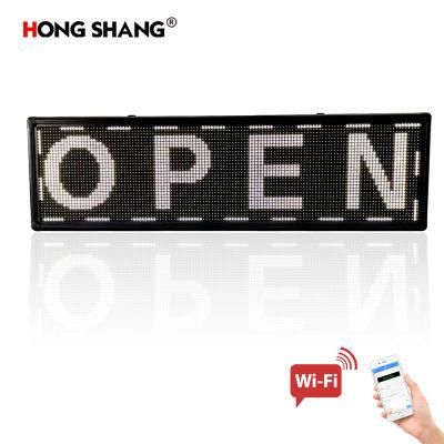 P10 White Mobile Ad Player Outdoor LED Card Display Panel
