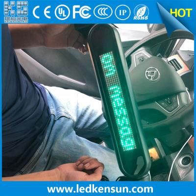 Emoji Car Display Programmable LED Moving Message Sign