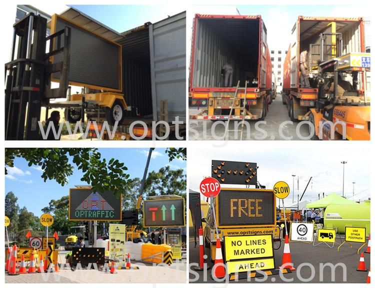 P8 P10 Full Matrix LED Display Mobile Advertising Trailer