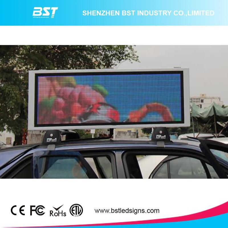 Good Quality P5mm Outdoor Full Color Taxi Top LED Sign