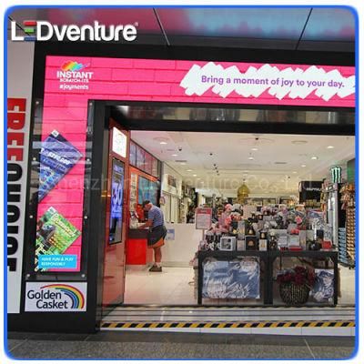 Indoor Ultra Thin P1.95 Window LED Advertising Screen