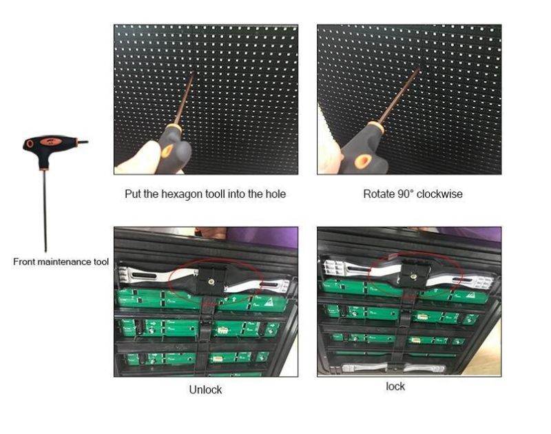 China Factory P3.91/P4.81 Outdoor Front Service Rental LED Screen