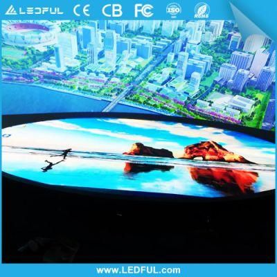 Customized Advertising Indoor P1.5 Flexible LED Display