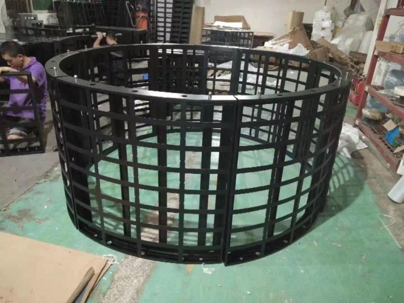 Outdoor Flexible P3.81 Circle Column Cylinder Curve LED Display Screen