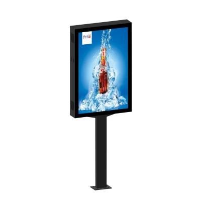 Full Color LED Outdoor Advertising Screen Display with Steel Structure