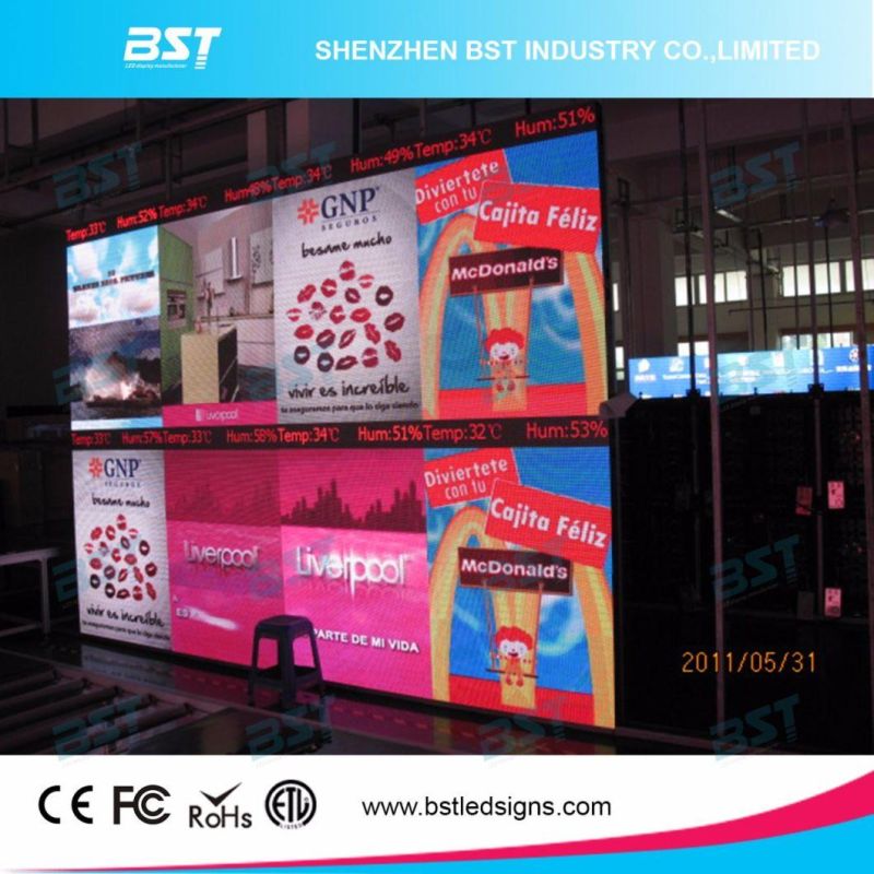 Indoor P4.8mm Full Color Rental LED Display Screen Videowall