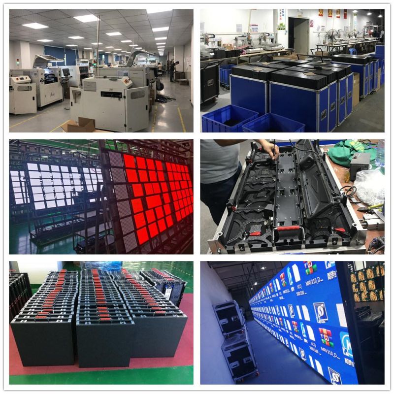 Flexible Assembly Slim Design High Refresh Rental LED Display Factory