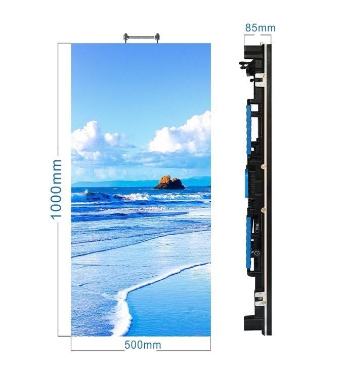 Waterproof P3.91 Outdoor LED Video Wall 500*1000mm LED Display