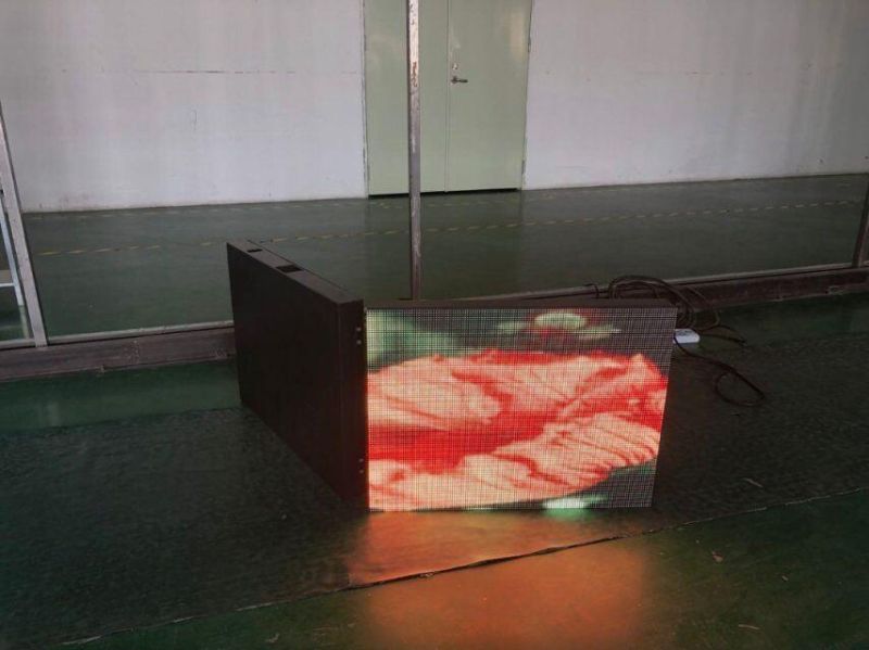 P4 Outdoor Full Color LED Display Flip up Front Service LED Cabinet Display Screen