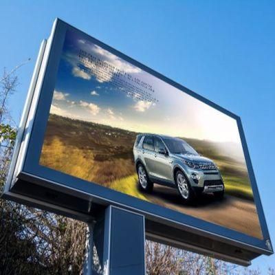 3D Video Outdoor Building Commercial P8 P10 LED Display Billboard