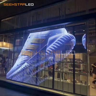 High Transparent Indoor Outdoor LED Display Screen for Shopping Center LED Display Panel