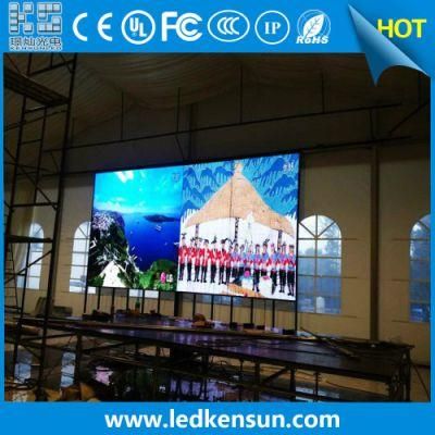 Simple Cabinet Lightweight LED Video Wall Screen Fixed P5 Indoor LED Display for Shop Store