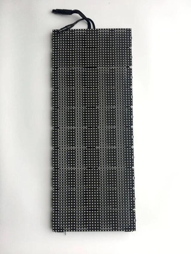 P9.375 LED Scrolling Curtain Display Flexible Moving Circuit Mesh LED Display