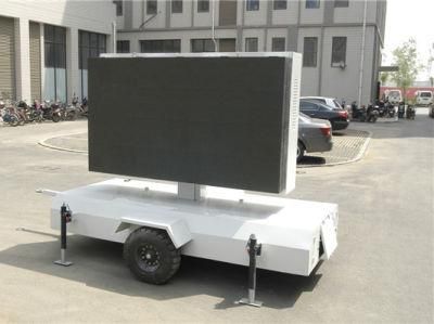 P4 P5 P6 Outdoor Mobile Full Color Display Screen LED Advertising Truck with Stage