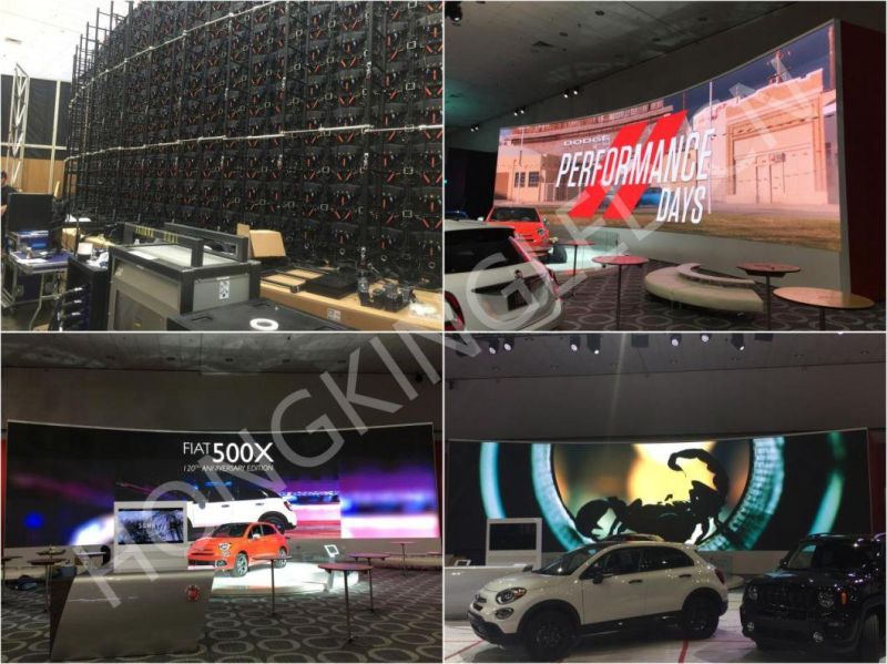 High Quality P4.81 Indoor Rental Full Color Advertising LED Video Wall Display Screen