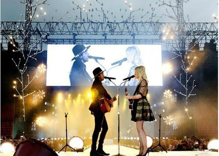 IP65 SMD Stage Lighting Video Wall P3.91 LED Rental Outdoor Display