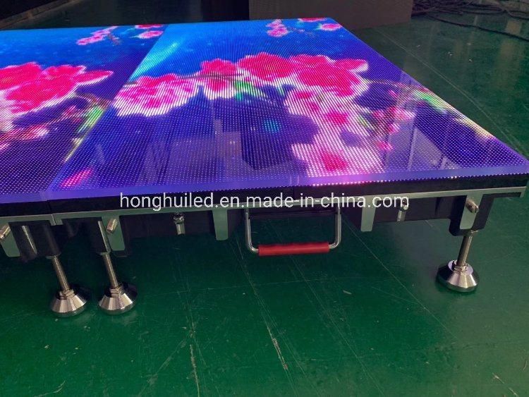HD Interactive Stage Display Screen Activated LED Video Dance Floor Panels