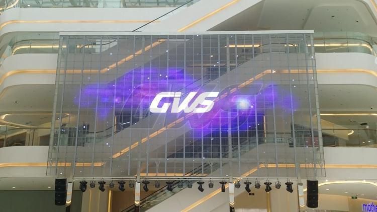 P3.91-7.8 Indoor 1000nits Full Color Transparent Video Wall LED Display