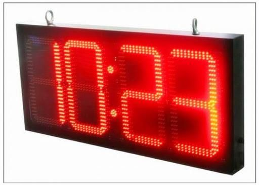 Shenzhen Ks 8inch RF Wireless Control LED Time&Temp Sign 88: 88