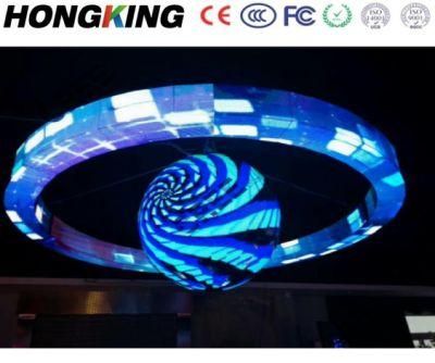 Indoor P1.875 P2 Flexible LED Display Screen Signage for Advertising