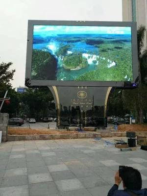 Shenzhen Full Color Fws Cardboard and Wooden Carton Billboard Price LED Display