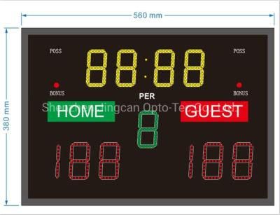 Outdoor Waterproof Portable LED Electronic Basketball Scoreboard