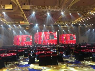 Indoor/ Outdoor P3.91 Rental Events Video Wall Panel LED Display