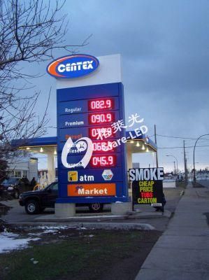 LED Gas Price Sign, LED Oil Station Digital Display, LED Fuel Price Display