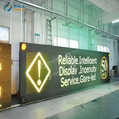 Its LED Screen 8X16 P20 RGB Outdoor Traffic Signs