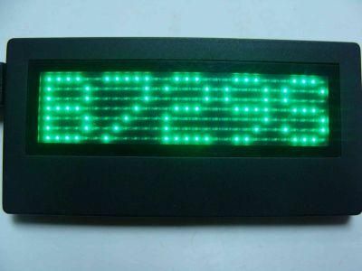 Green Color LED Name Badge (BST729TSPG)