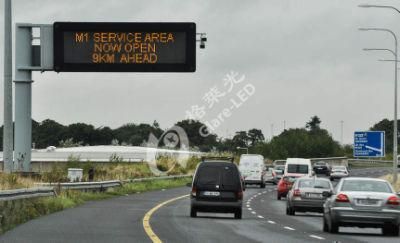 Highway Motorway Fixed Information Variable Message Signs P31.25 LED Traffic Display