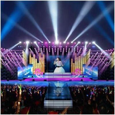 HD P4.81 Indoor LED Advertising Display for Stage Backgroud