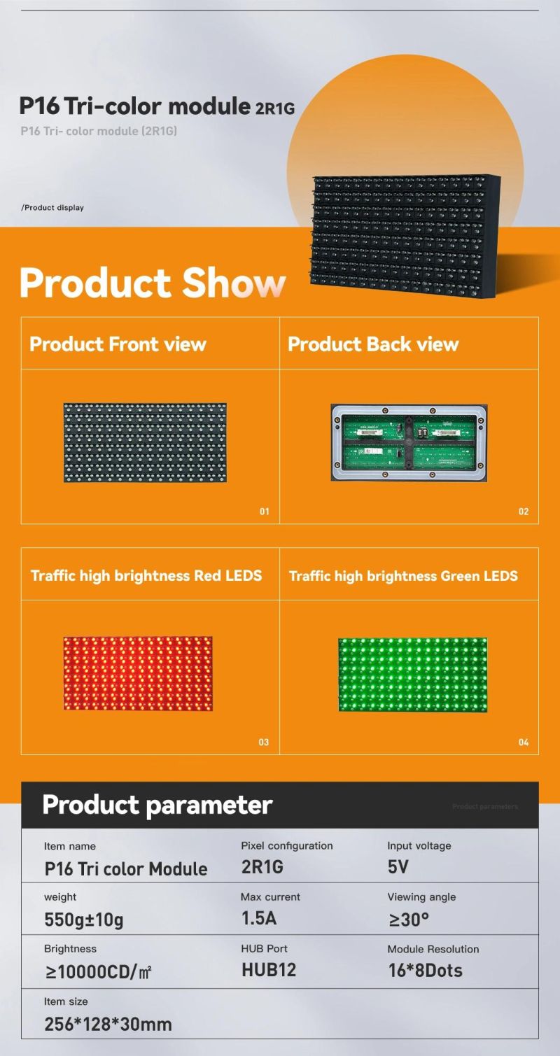 LED Display System Vms Traffic Control Card for P16 Modules