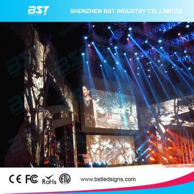 Lightweight P5 SMD Indoor Stage Rental LED Video Panel