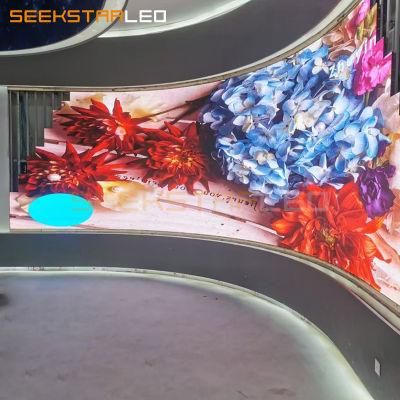 High Gray Scale Indoor LED Advertising Display P10 Video Screen Wall