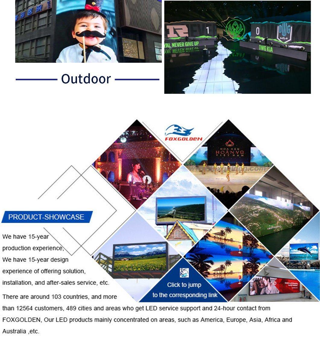 Indoor Outdoor LED Display Screen LED Modules P10p8p6p5p4p3p2.5p2p1.9p1.8p1.6p1.5p1.2