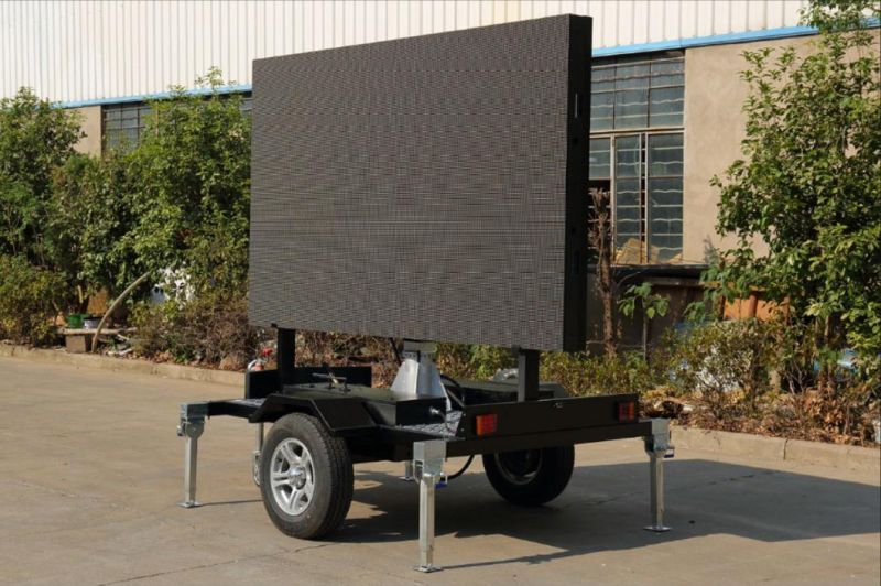 P4/P5/P6 Outdoor Full Color LED Display Screen on Trailer