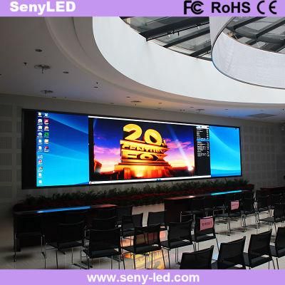 P1.87 Multimedia Conference Room Electronic Display Board LED Screen Factory