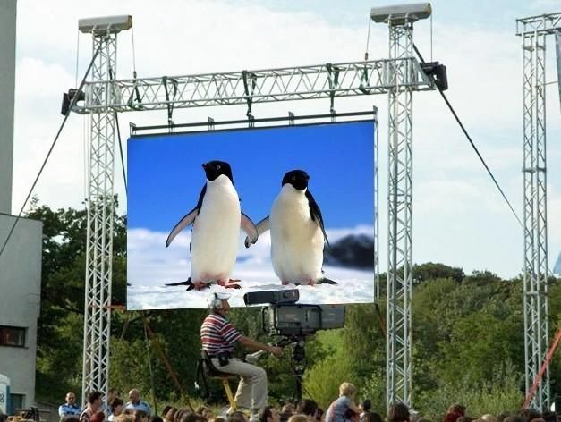 P4.81 Outdoor Full Color Video LED Screen Stage Performance with High Resolution