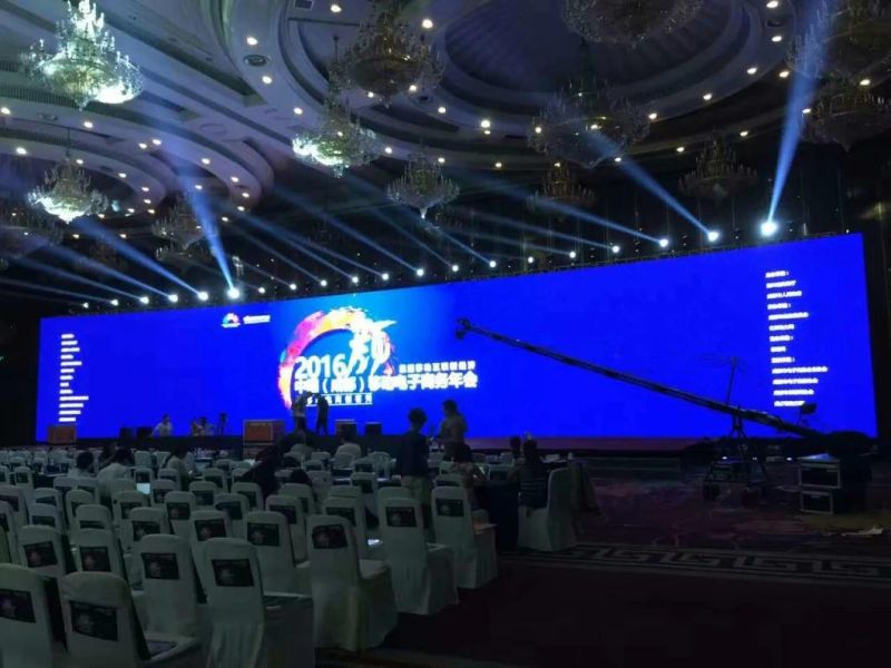 P5.95 SMD3535 Outdoor LED Screen with Alumium Rental Cabinet