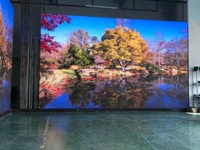 SMD Full Color P3 Indoor LED Display with 1.152mx0.576m (2PCS rental cabinets)