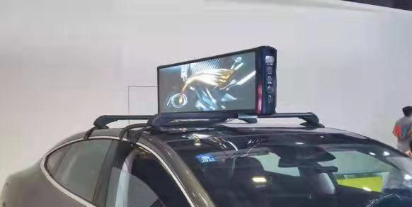 3G/4G Wireless Double Side Waterproof Taxi Top LED Display