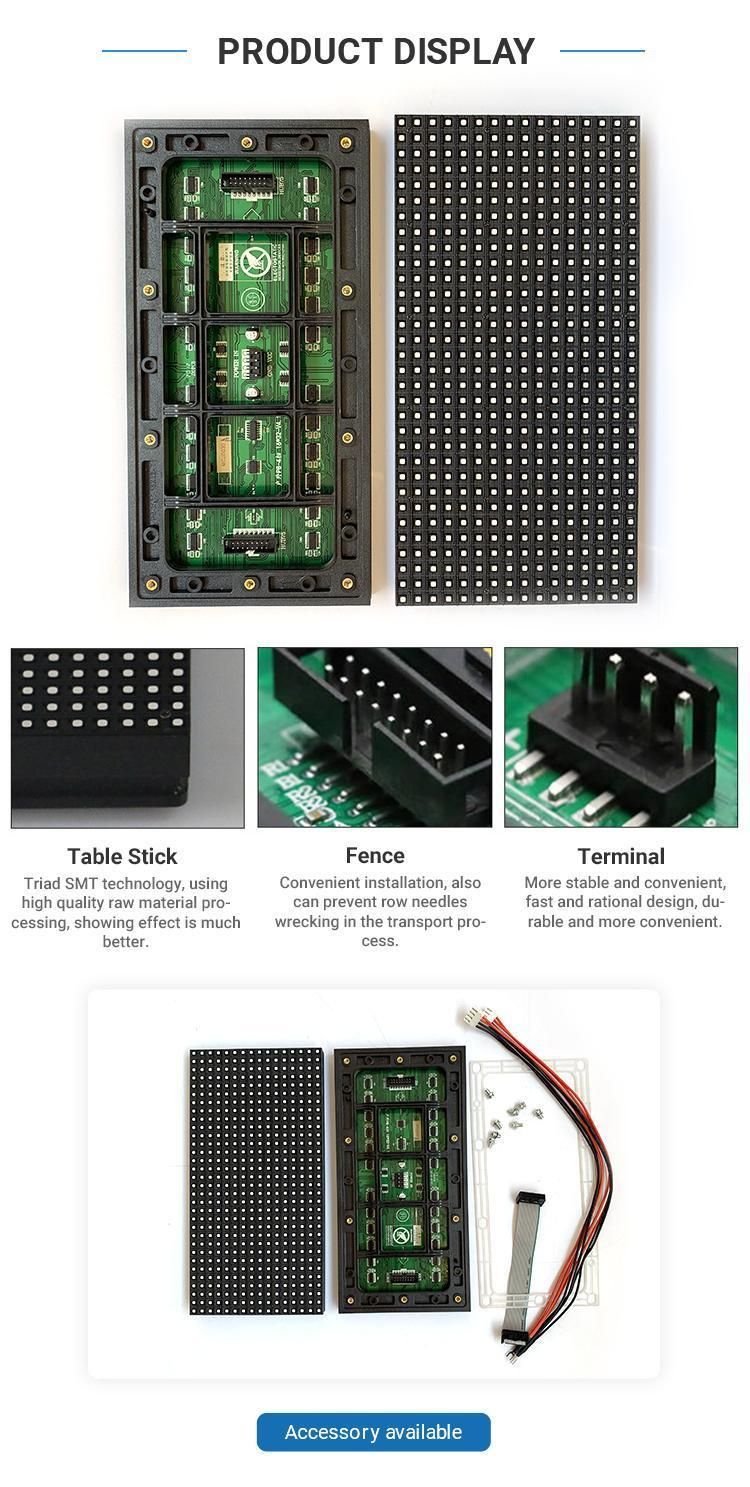 P10 Outdoor LED Display Screen Module Easy to Install Front Service Outdoor LED Display Screen Module