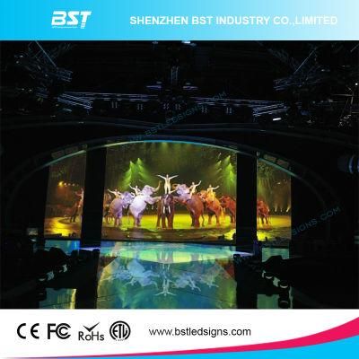 P3.91mm Indoor Full Color Rental LED Videowall for Event Show