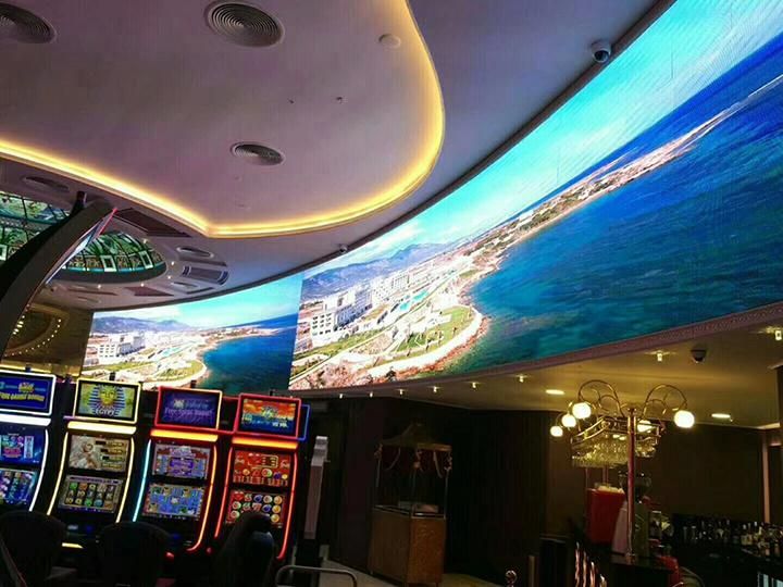 P4mm Indoor HD Full Color LED Video Wall Display