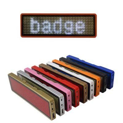 Small Digital Message LED Display Board Flashing Waiters Name Badge