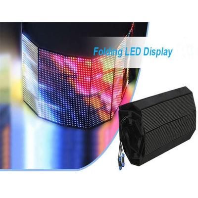 Space-Saving P10 Foldable LED Display Only 10kg/Sqm