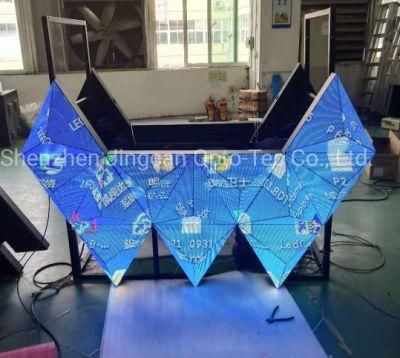 3D Nightclub &amp; KTV &amp; Bar DJ Booth P5 Indoor LED Display