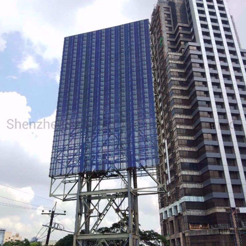 P3.9-7.8 Transparent Curtain LED Display for The Outdoor Billboard